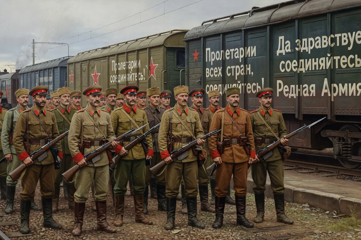 Soldats de l'Armée rouge 1918-1920 lors de la guerre civile russe