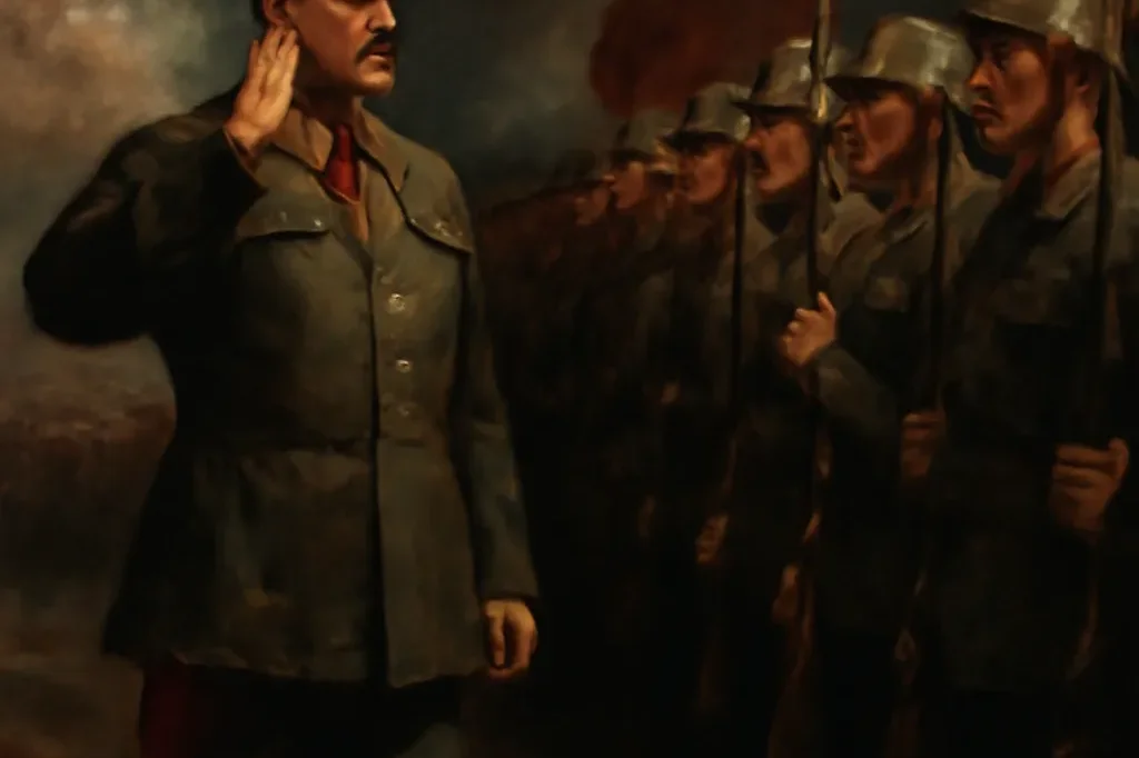 Vassili Blucher en uniforme de maréchal de l'Armée rouge