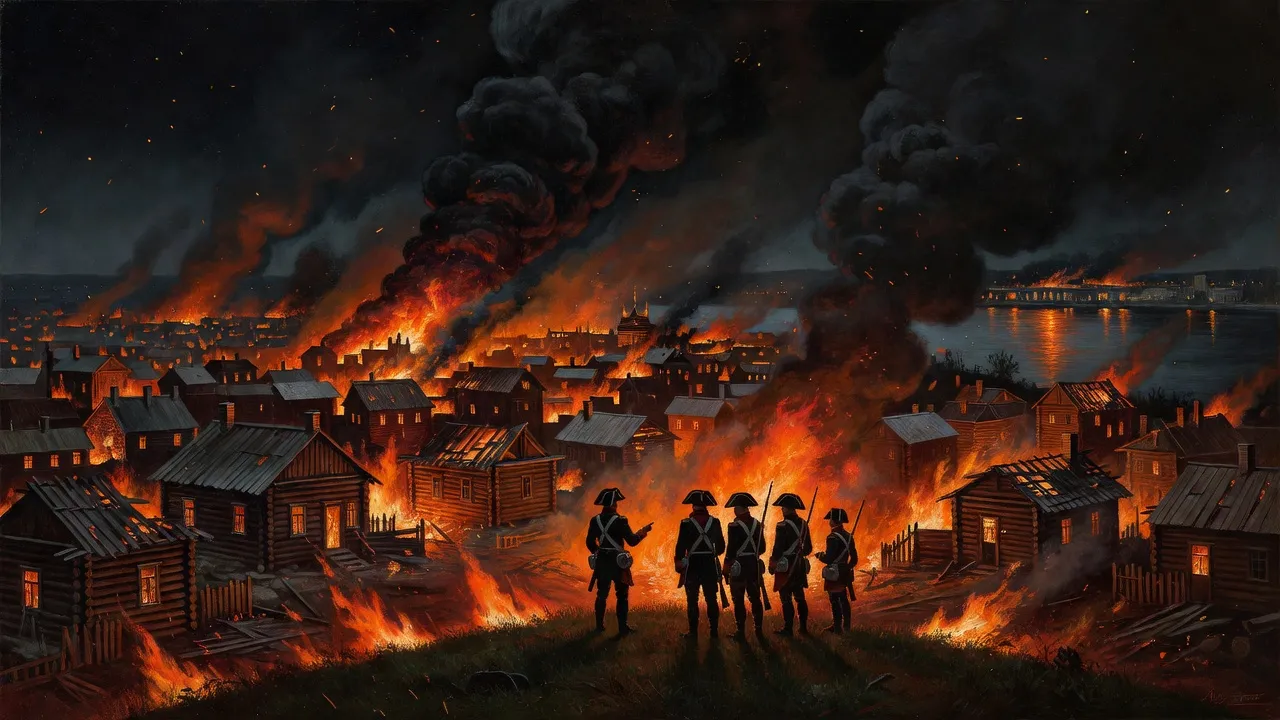 Incendie de Moscou en septembre 1812