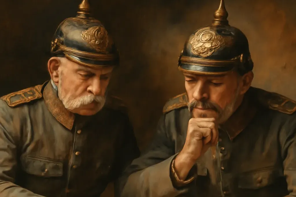 Paul von Hindenburg et Erich Ludendorff au commandement de la 8e armee allemande