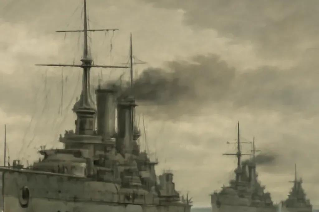 Navires de guerre russes de la flotte de la Baltique avant Tsushima