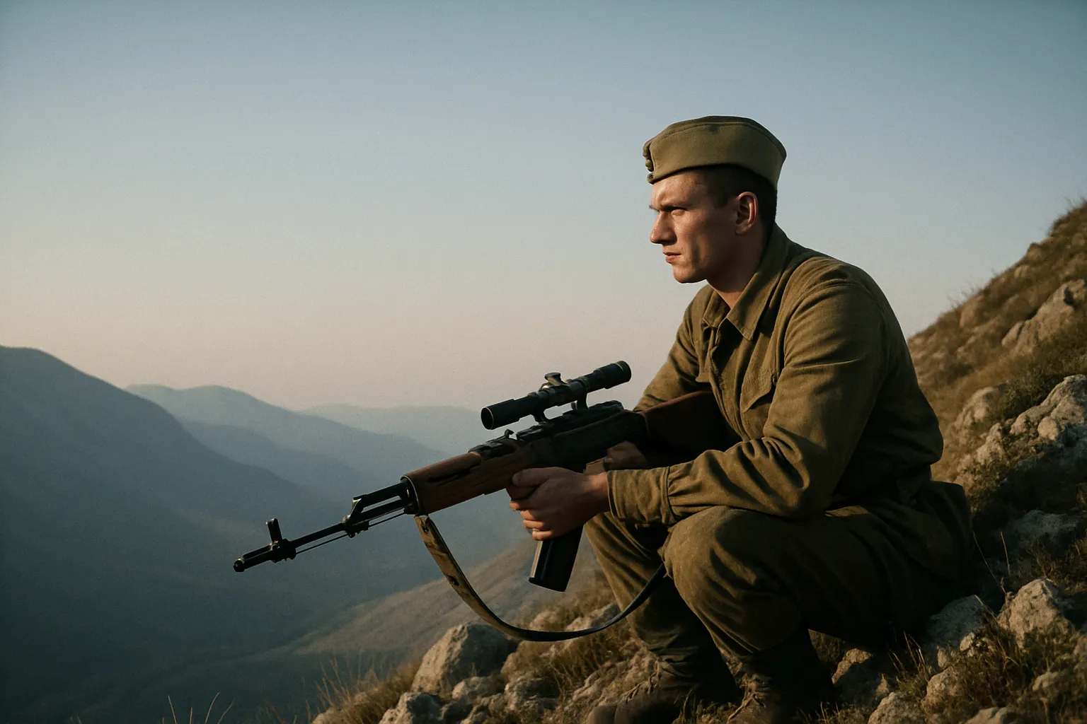 Fusil Dragounov SVD : le fusil de tireur désigné soviétique