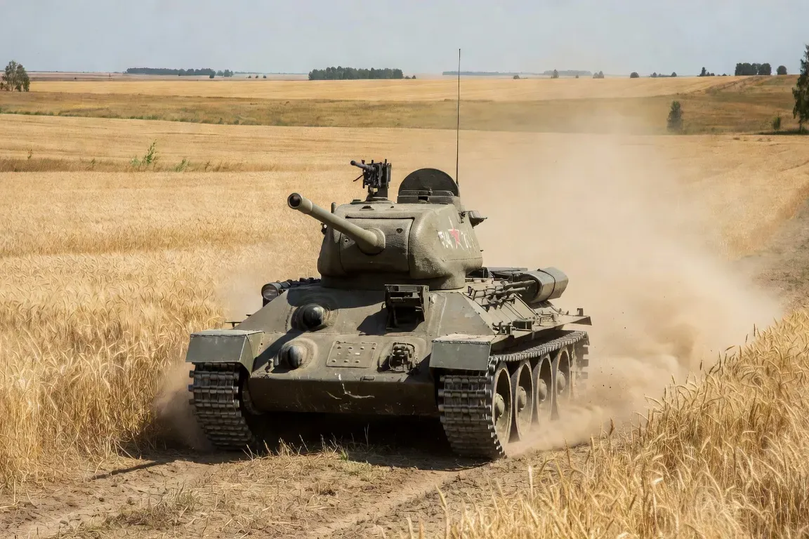 Char T-34, arme secrete sovietique